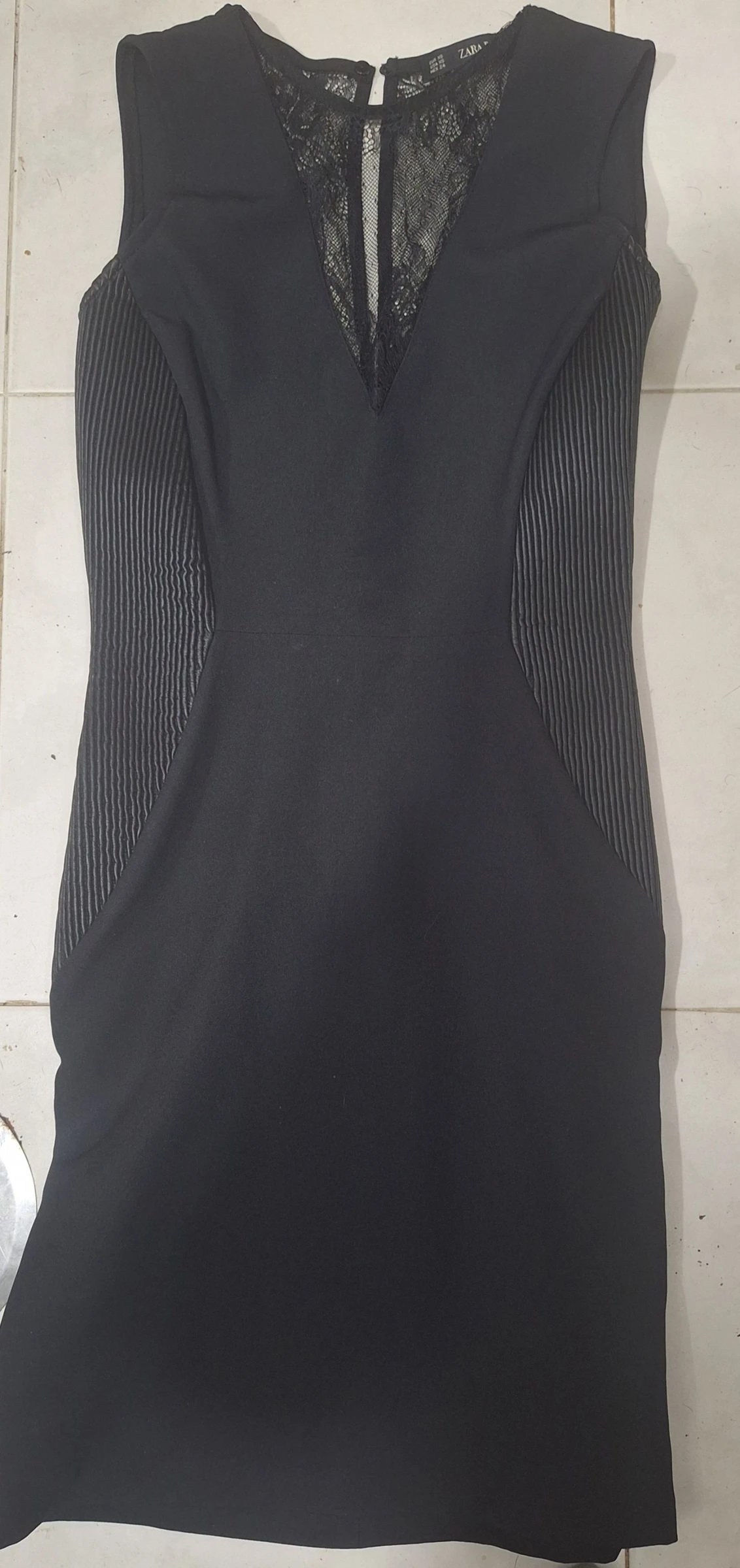 Vestido curto ZARA TAM XS/S